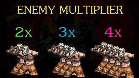 borderlands 2 xp multiplier.